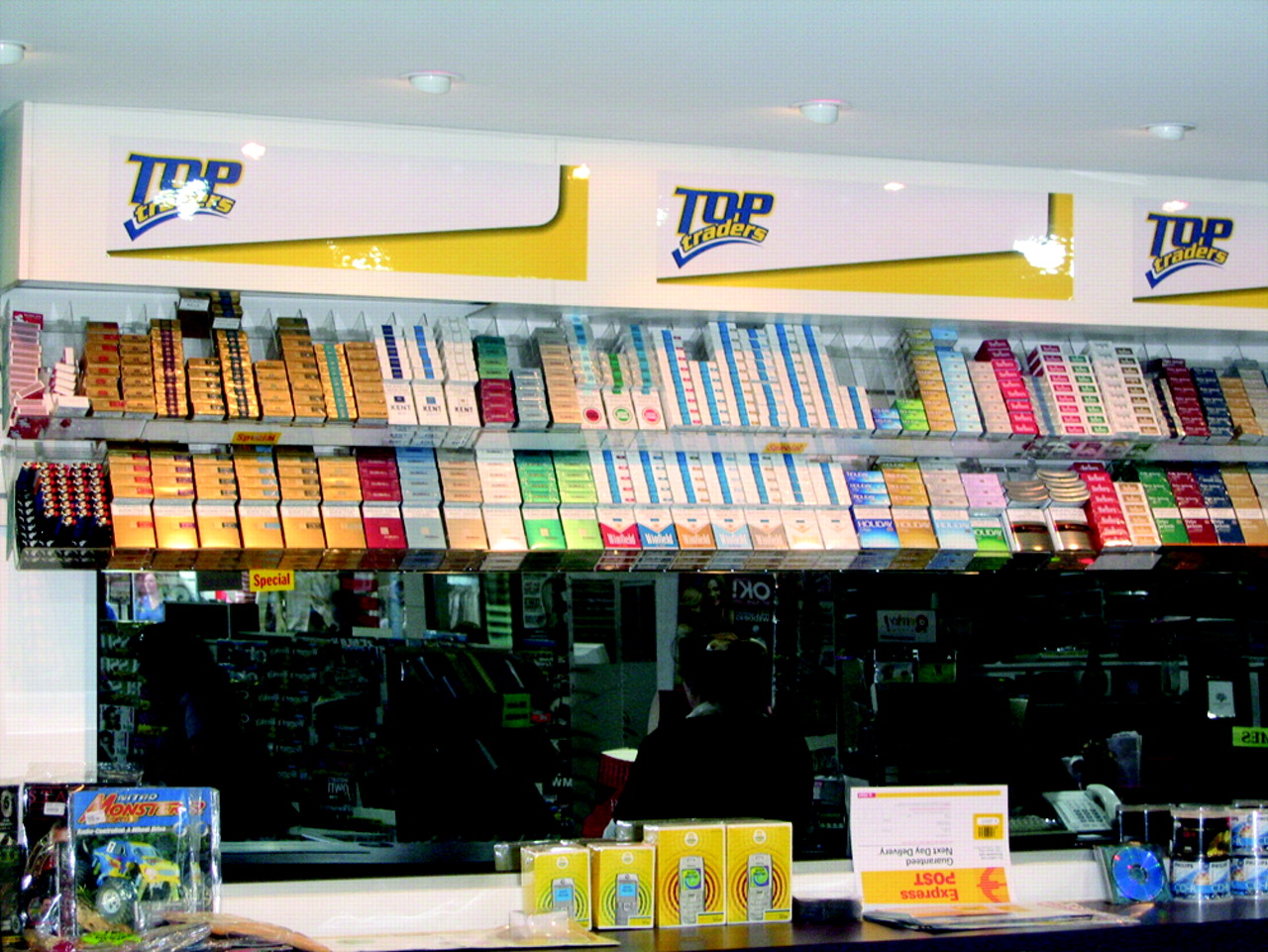 Cigarette Display Unit