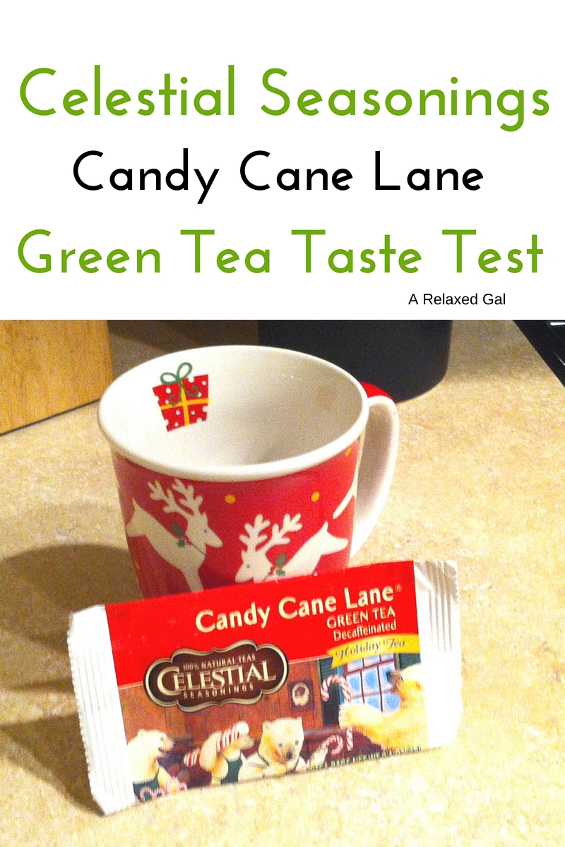 Celestial Seasonings Candy Cane Lane Green Tea Taste Test A Relaxed Gal