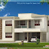 4 Bedroom contemporary flat roof home design