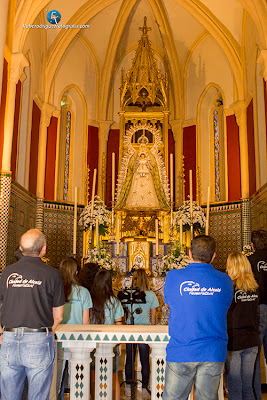 Ofrenda floral CD Ciudad de Alcalá