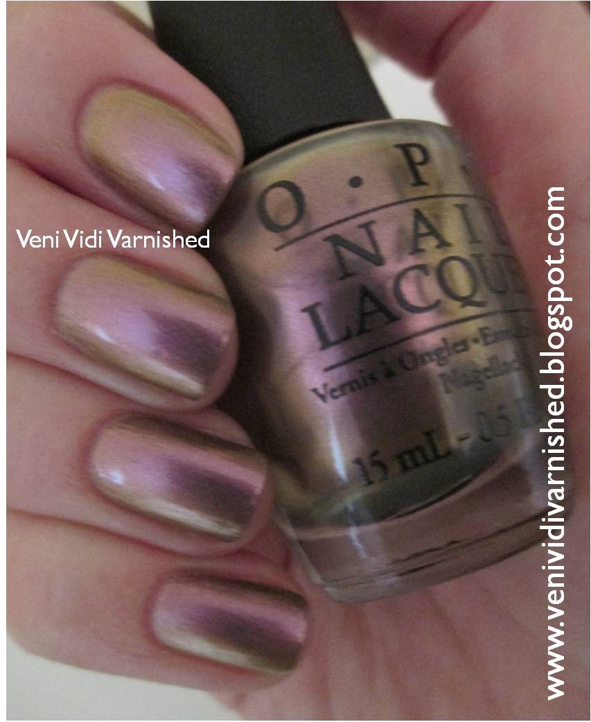 OPI Soft Shades 2014 Muppets Most Wanted Kermit Me to Speak Duochrome