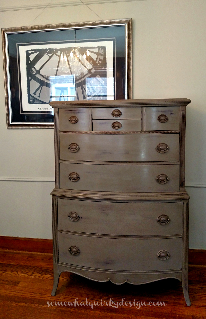 Somewhat Quirky Coco Highboy I Think We Did A Great Job But Have To Photograph It With My Cell Phone Weird Lighting So M Not Sure That The Pictures Will Reflect Match