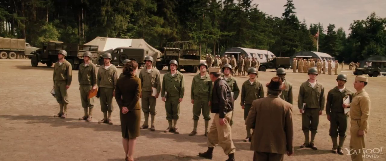 trailer for Captain America: The First Avenger courtesy of Yahoo