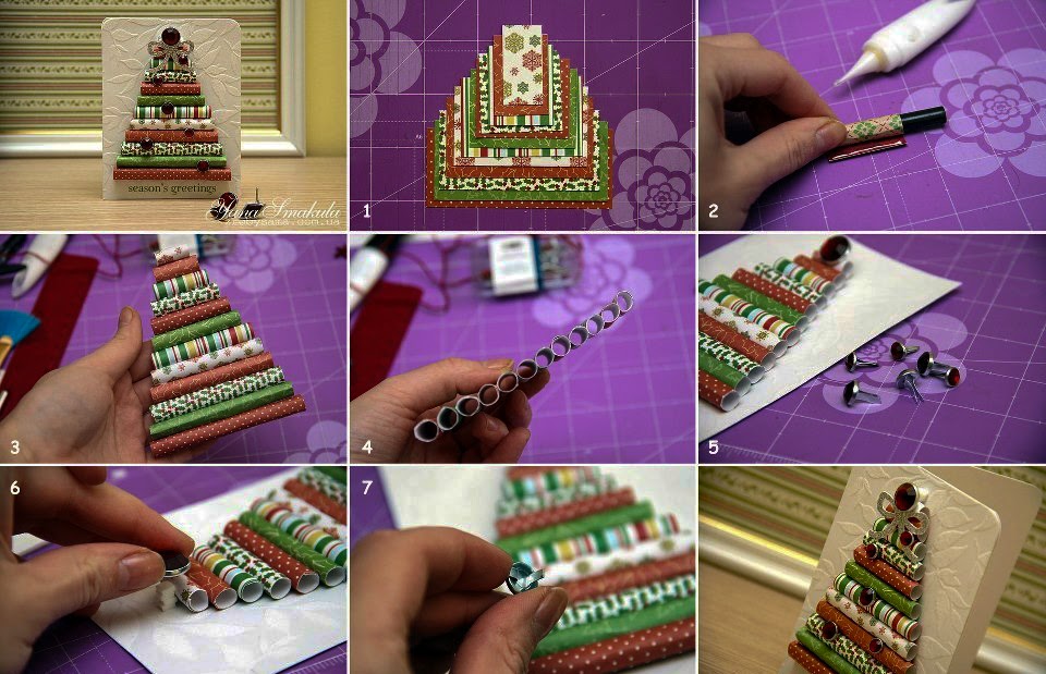 Creative 3. Do it Yourself Christmas Tree Card