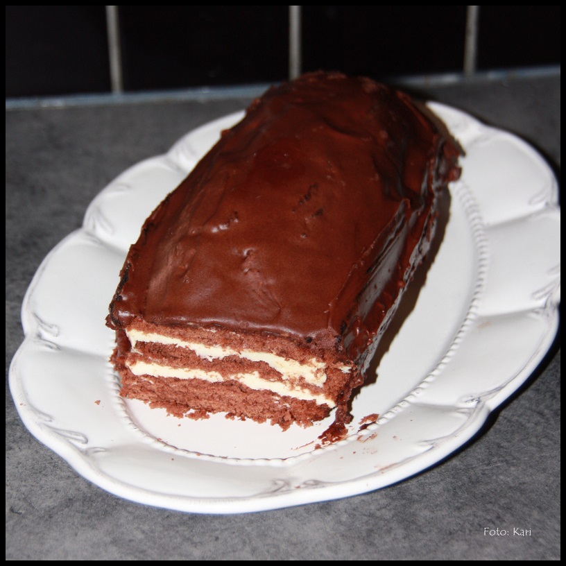 Sjokoladekake Med Fyll Oppskrift