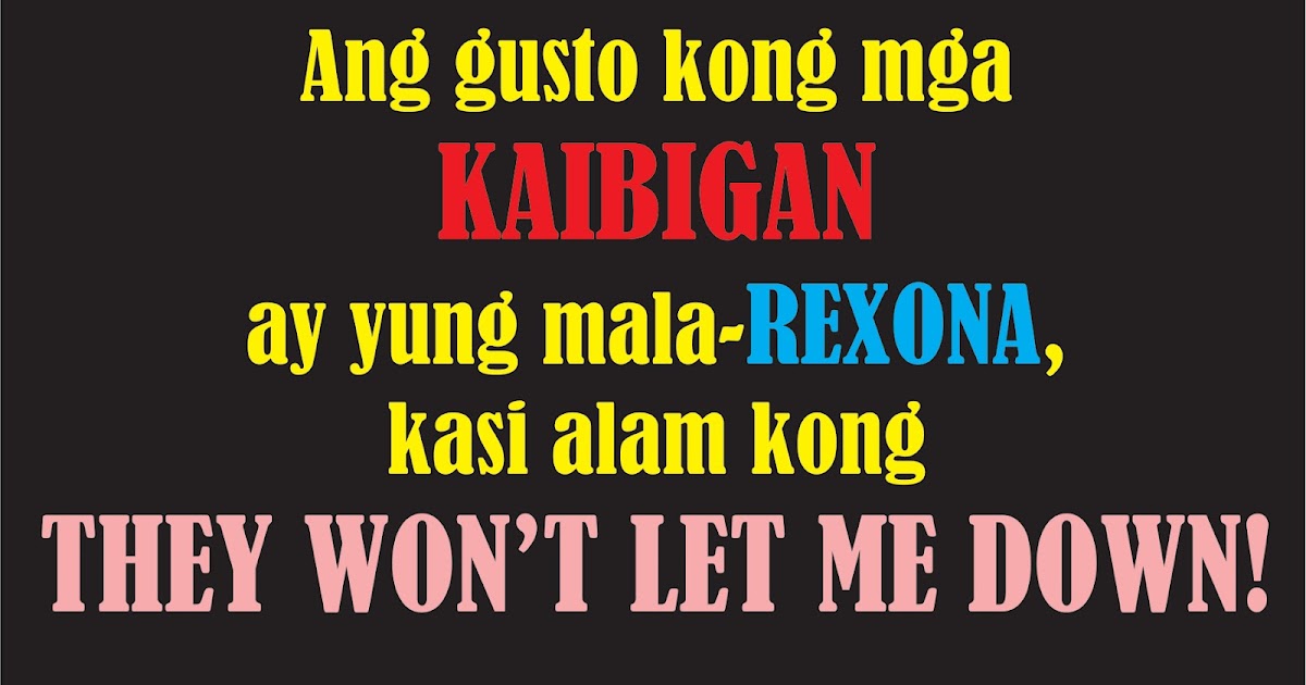 Quotes About Friendship In Tagalog Tagalog Love Quotes