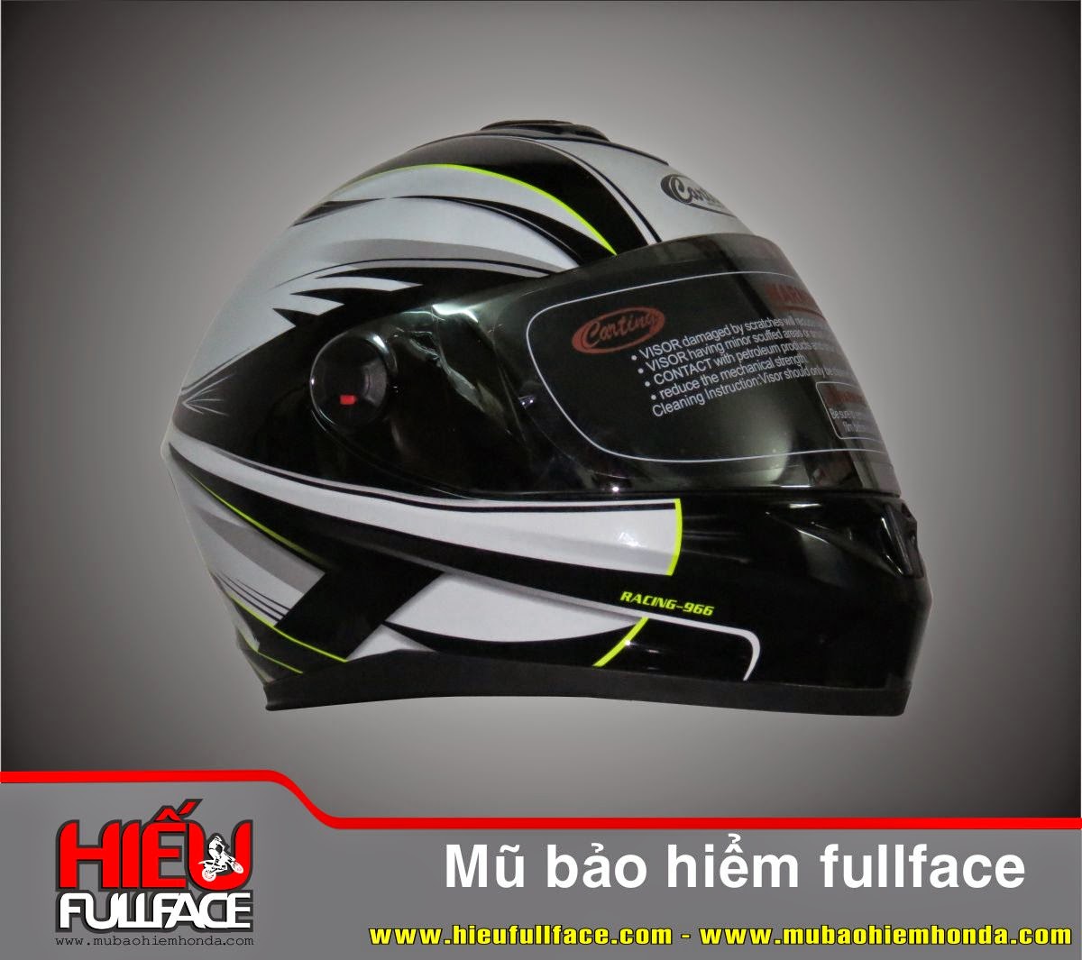 Chuyên bán nón bảo hiểm full face cho anh em có nhu cầu - 1