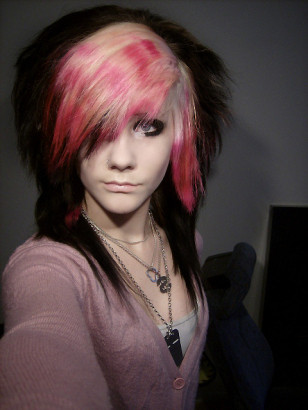 emo hairstyles for girls with long hair. Short Hair Styles: New Emo