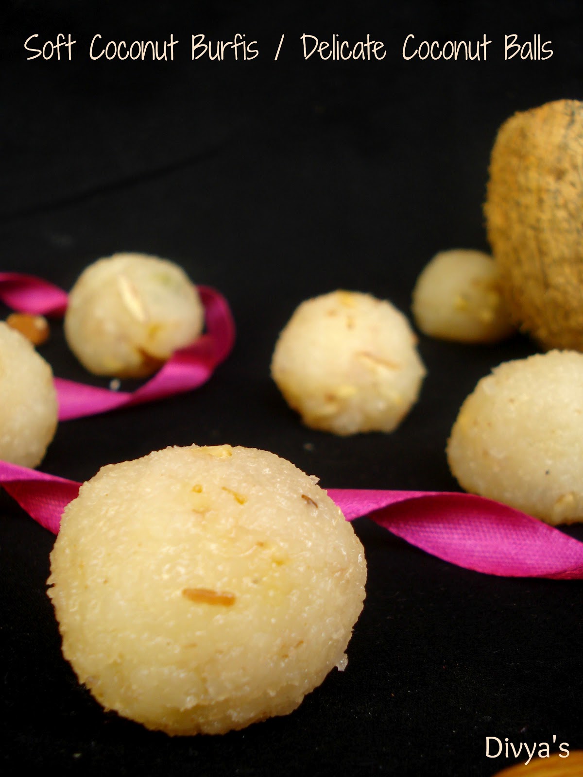 Coconut Burfi Using Condensed Milk Coconut Barfi Sweet Coconut