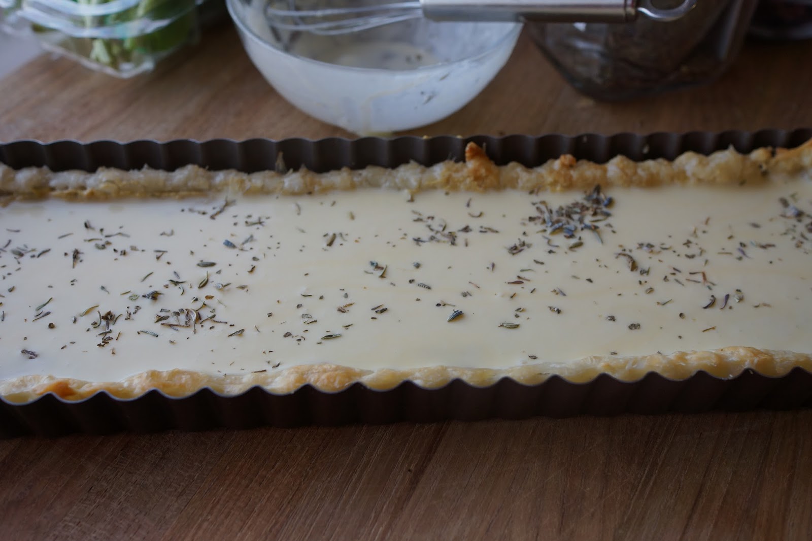 Flan tomato confit tart Chef Rachida