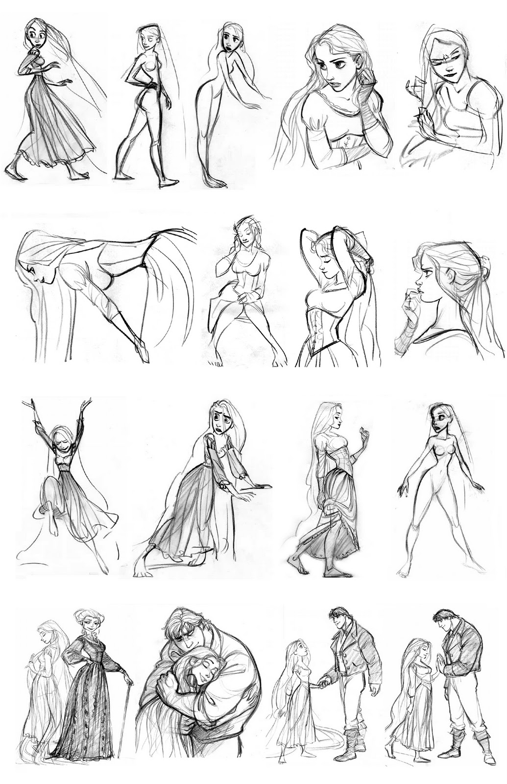 cartoon concept design tangled sketches and characters nightmare before christmas t shirts sale