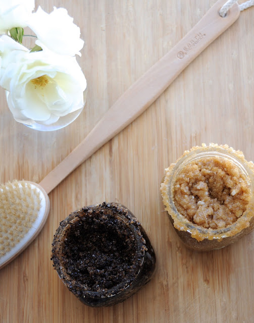 deliciously organized + DIY MORNING & EVENING SCRUBS