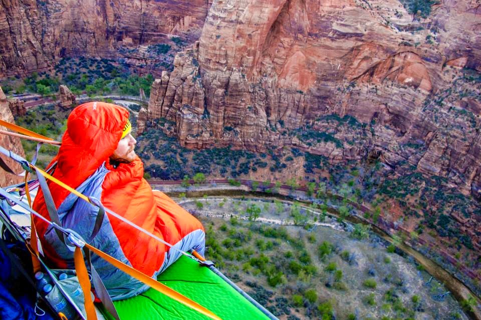 Liberty Mountain Climbing Sleeping On A Portaledge
