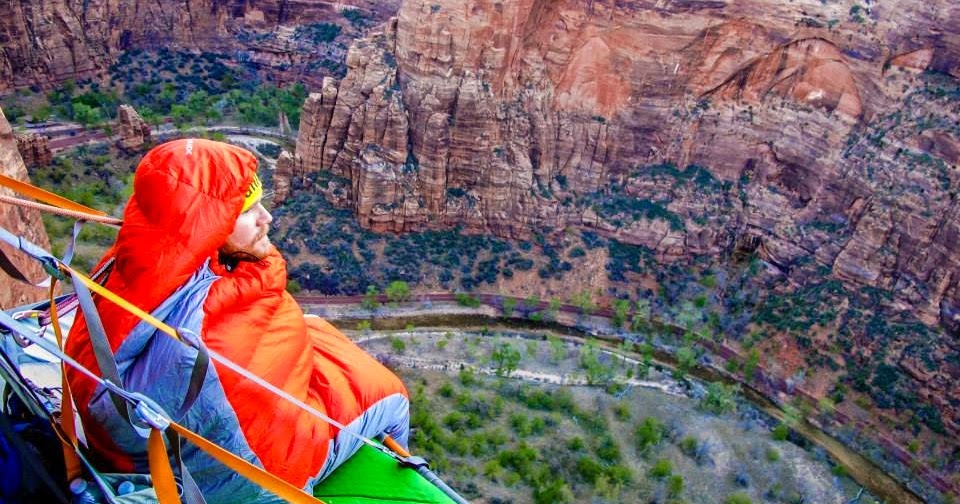 Liberty Mountain Climbing Sleeping On A Portaledge