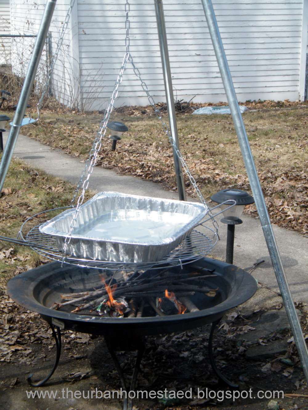 Making Maple Syrup Part 2 Boiling Sap Minneapolis Homestead