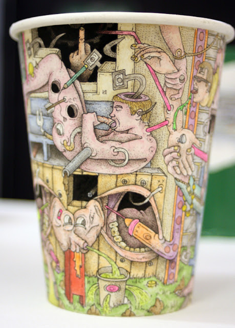 Paul Westcombe , paper coffee cup , Gulsh