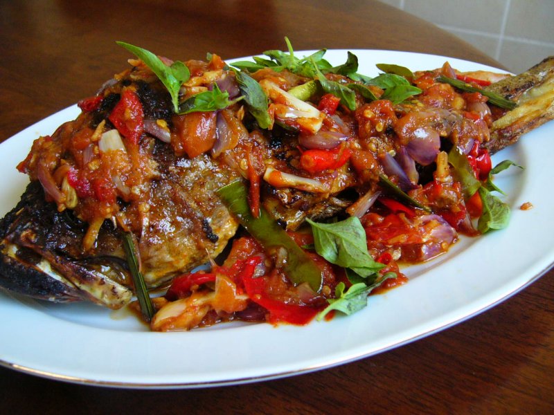 Image result for sambal goreng kakap