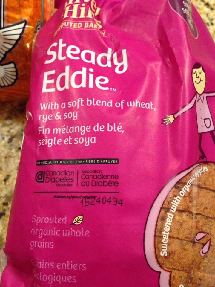 Crystal P Fitness and Food Monday's Bread Pick Silver Hills Steady Eddie