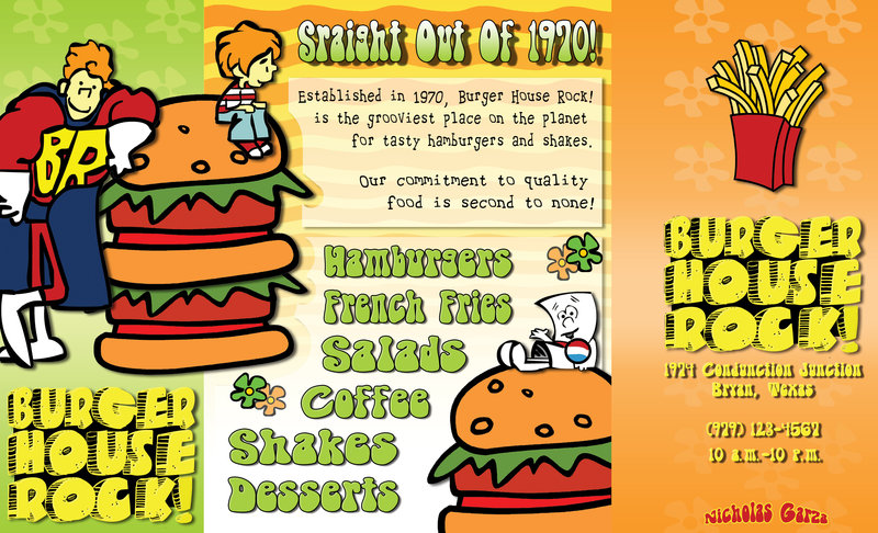 Fatin Syakinah Contoh Brosur Rumah Makan (Restaurant)