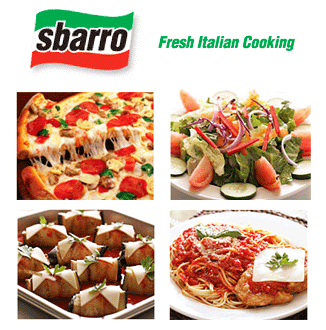 Sbarro Menu
