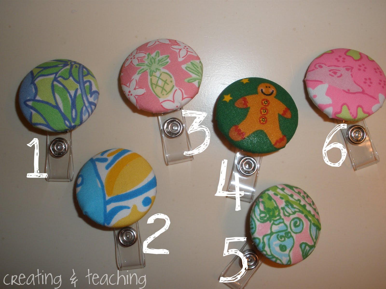 Adorable Badge Clip Giveaway! creating & teaching