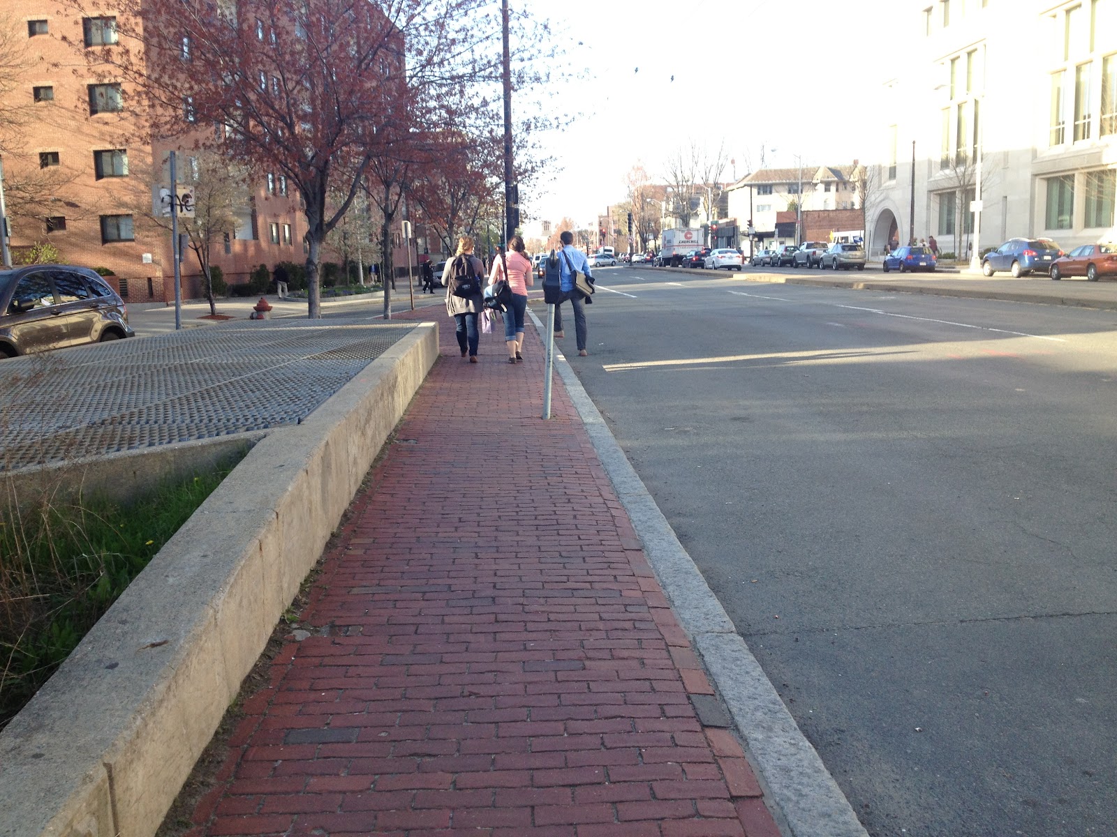 Calm Streets Boston Sidewalk Buffer Zones