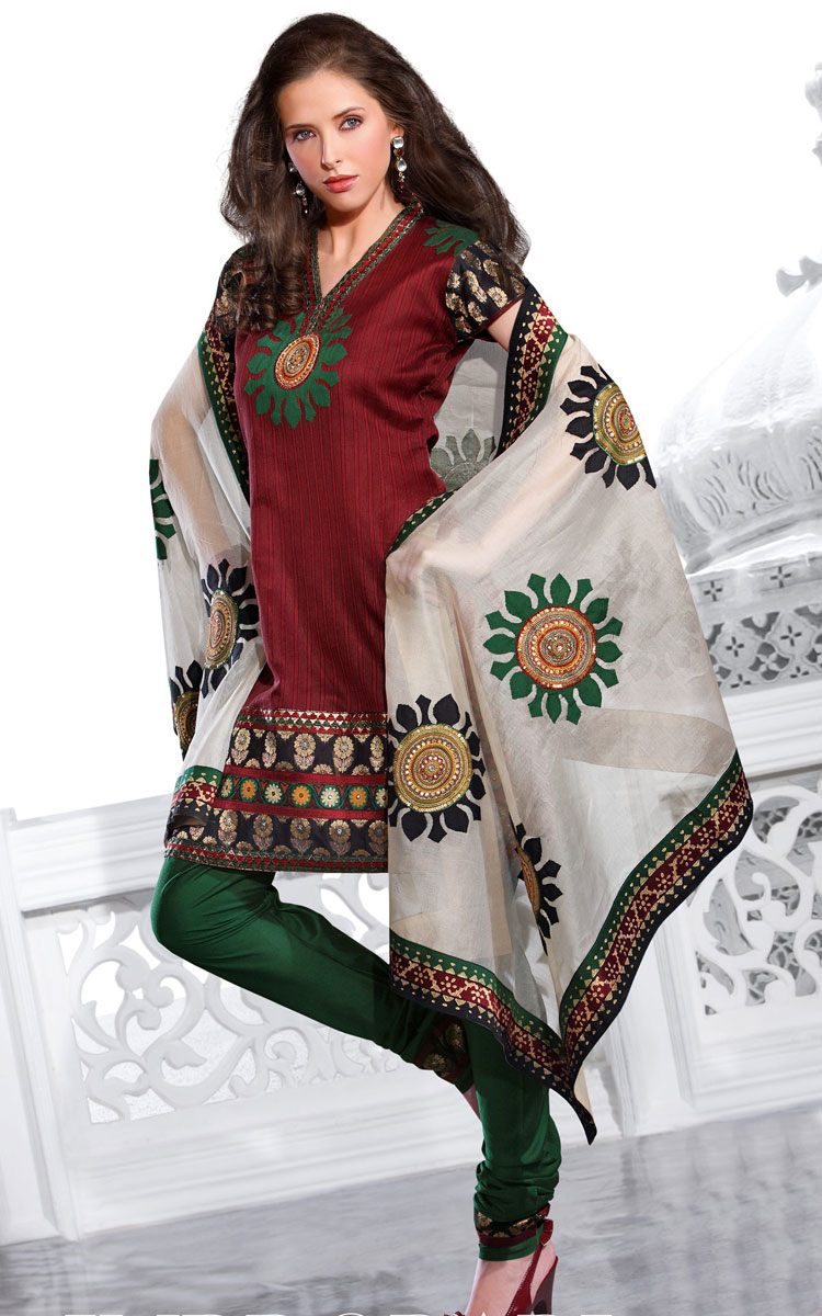 Embroidery Latest Embroidery Suits Designs., Salwar Kameez, Chudidar