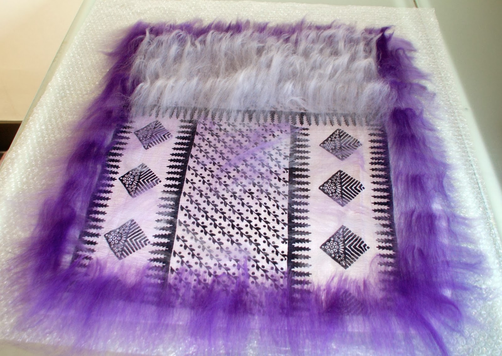 Foxglove Felts Sari Silk Felted Bags