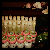 Some of Padmita's beauty products