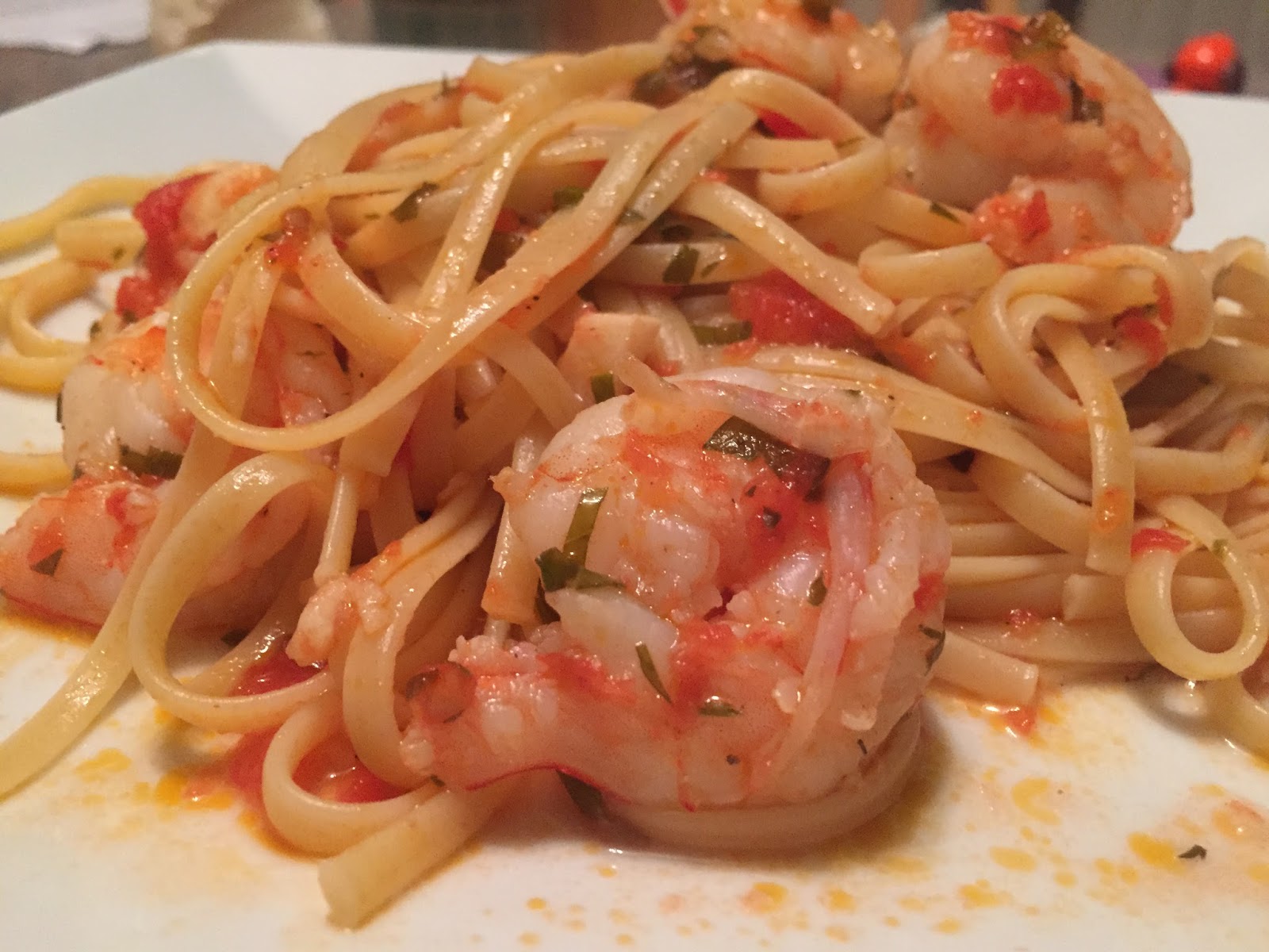 Recipe Nostalgia Carmine's Linguine with Red Shrimp Sauce