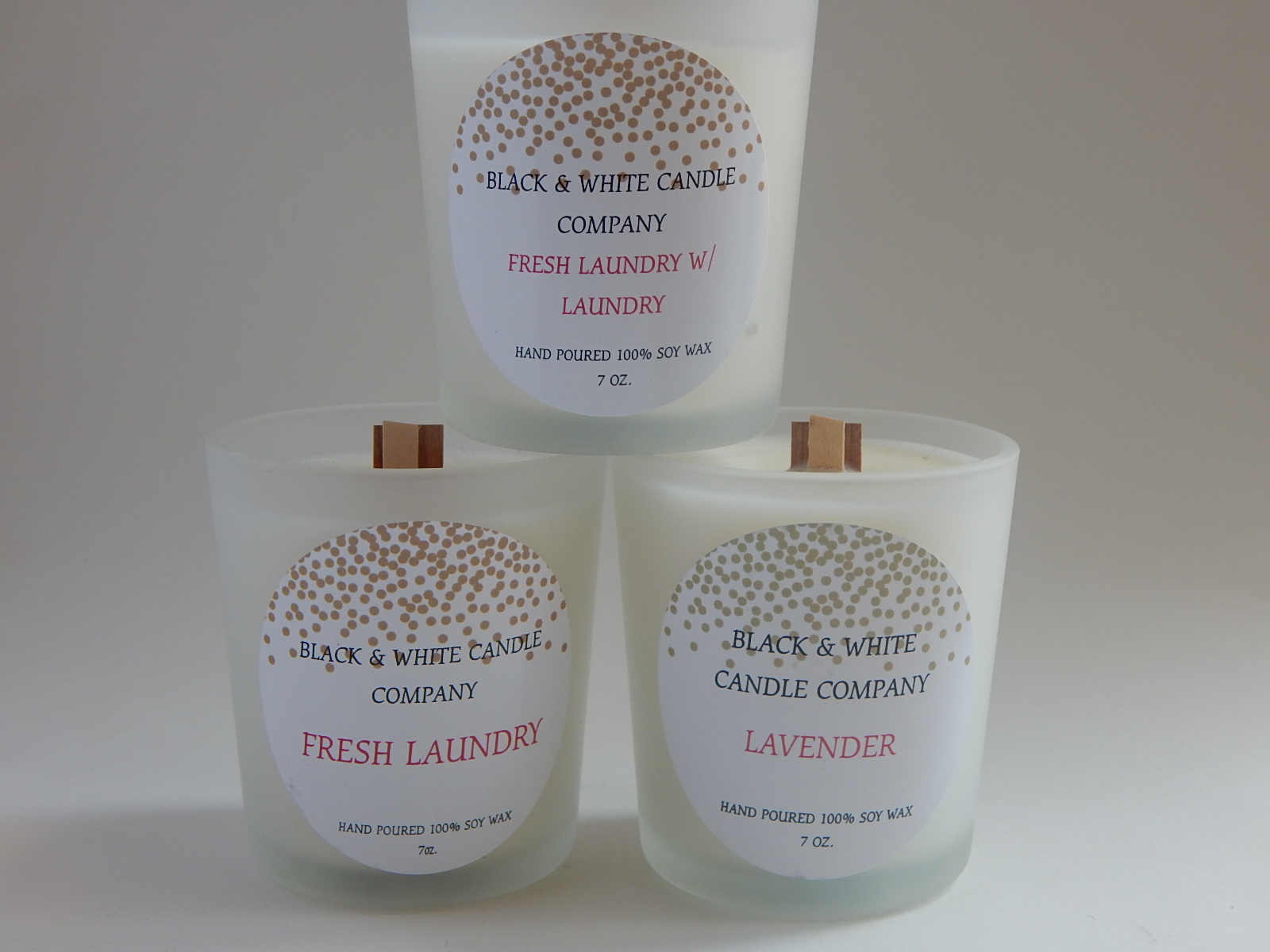 Mar Vista 2018 Fall Festival Black & White Candle Company Festival Booth