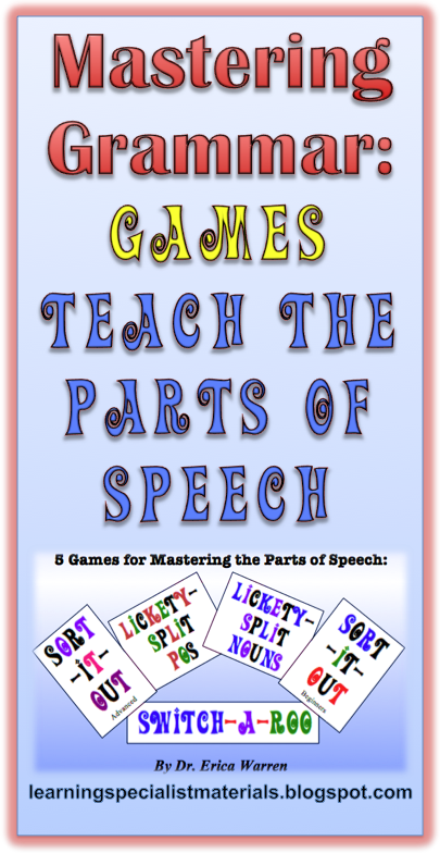 Speech writing games