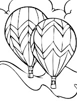 Balloon Coloring Pages