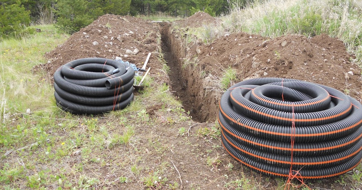 ZEN AND THE ART OF BUILDING A CABIN brought the earth tubes to the site and began the