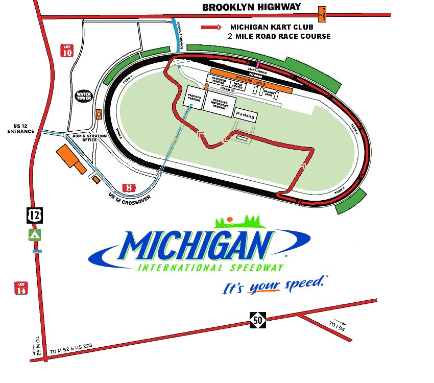 Michigan International Speedway Seating Chart