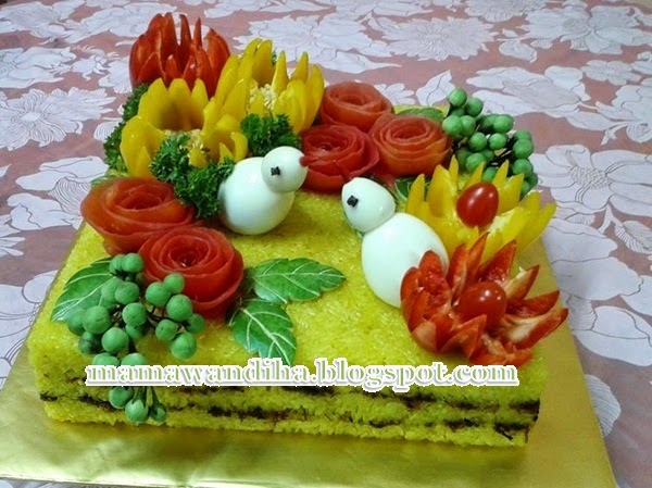 Pulut Kuning Berhias Tempahan Cook And Post