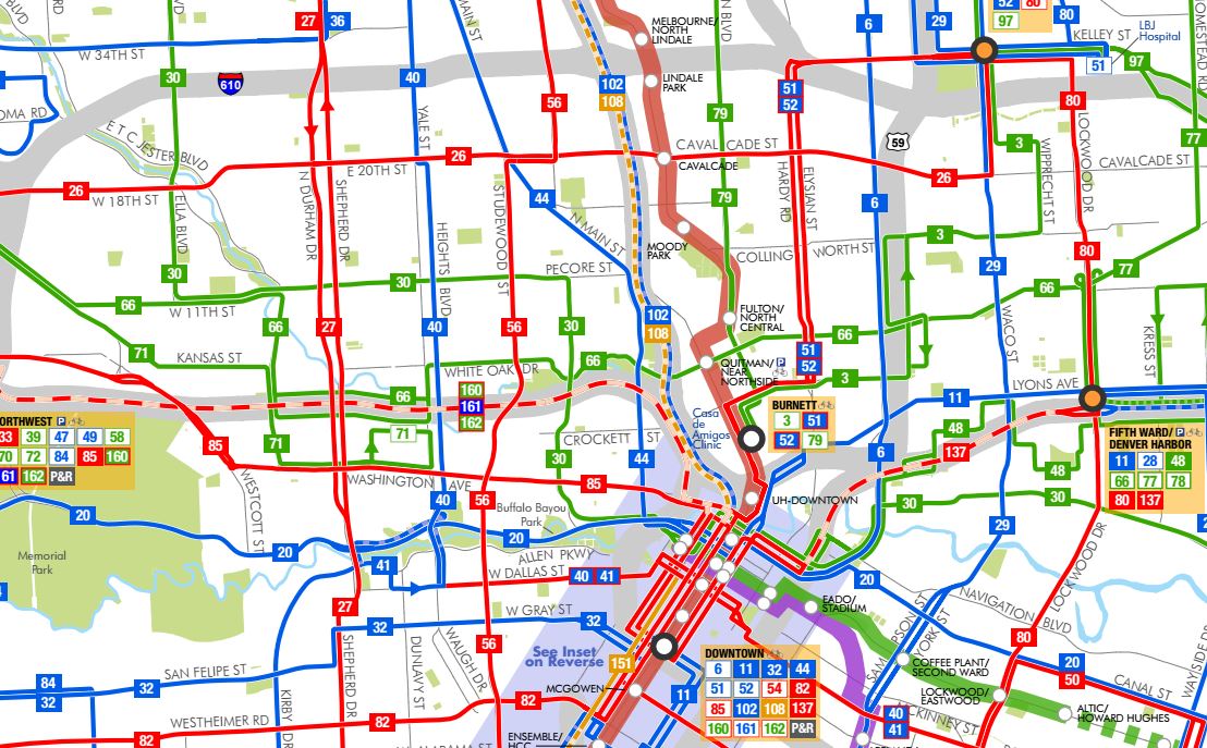 Metro Bus 102 Houston Map Not Of It.: Metro Houston's New Bus Network System Maps