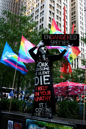 GMO protester, Occupy Wall Street