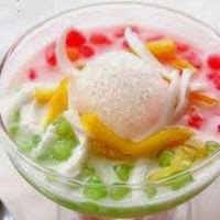Cara membuat / membikin minuman segar es teler