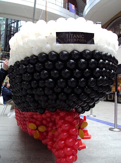 Titanic Balloon Sculpture by Fiona Fisher