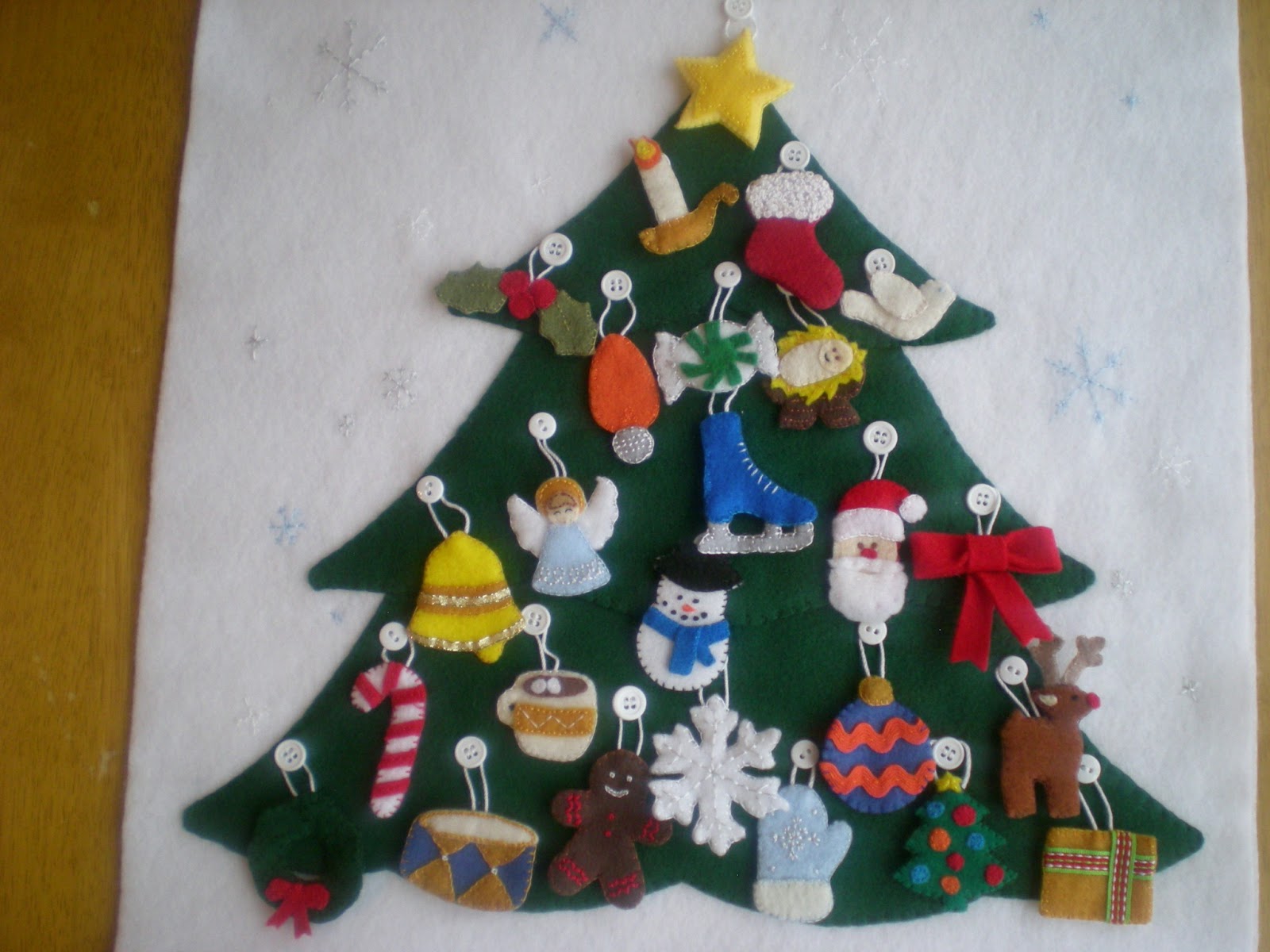 Eastons in the Mid-West: Felt Advent Calendar