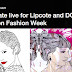 DESIGN COMPETITION // LIPCOTE + DORA - FASHION ILLUSTRATION LONDON WEEK