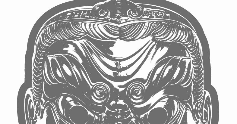 Jeff Spokes: Illustration : Vector Japanese Mask