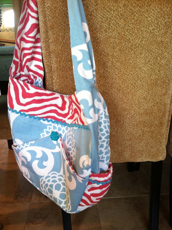 Prudently Painted Vintage A diaper bag tutorial
