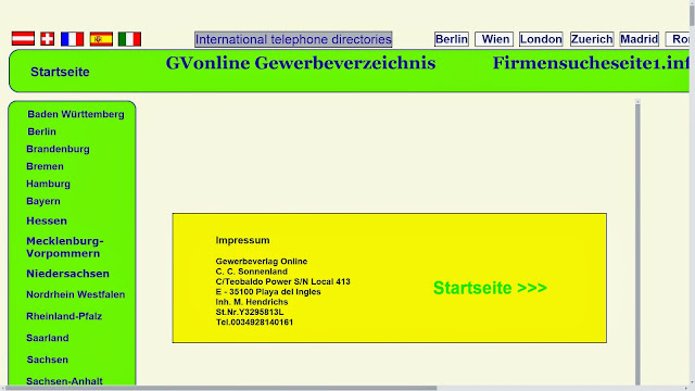 Screenshot Impressum | Gewerbeverlag Online | Stand 26.05.2015