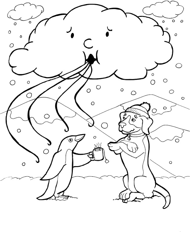 Coloring Pages For Weather - Best Coloring Pages Collections