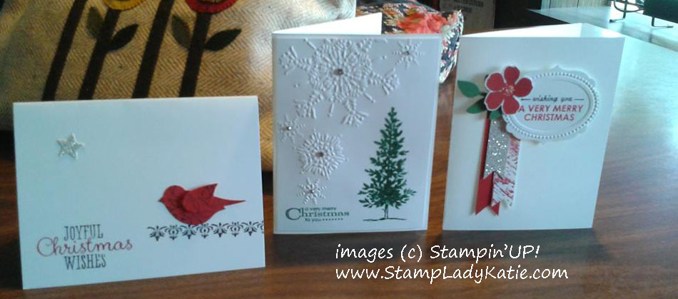 StampLadyKatie.com: Stamp a Stack of Holiday Cards this Saturday: Christmas Card Buffet