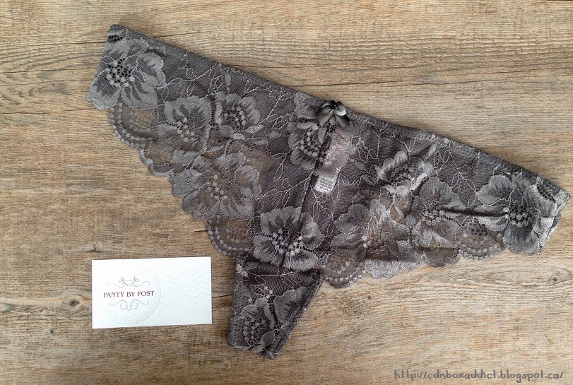 Panty by Post Review May 2014 Canadian Undergarment Subscription