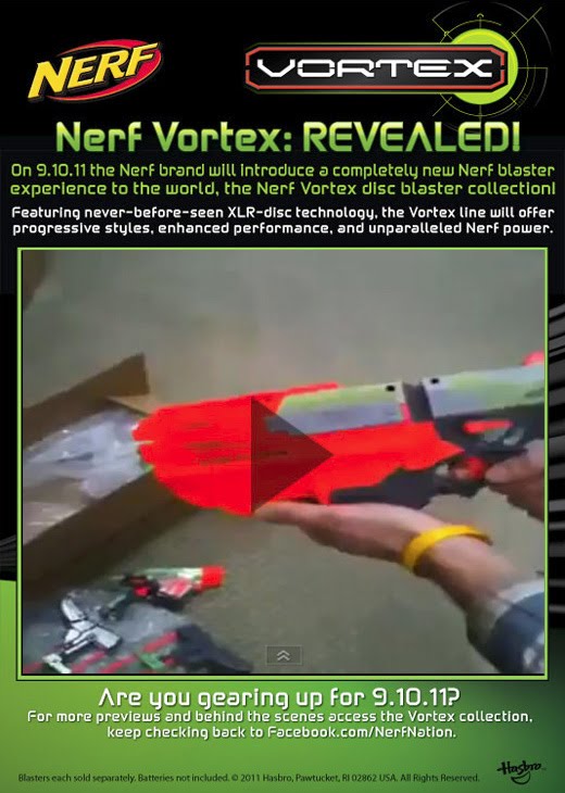 SG Nerf Nerf Vortex Series Revealed!