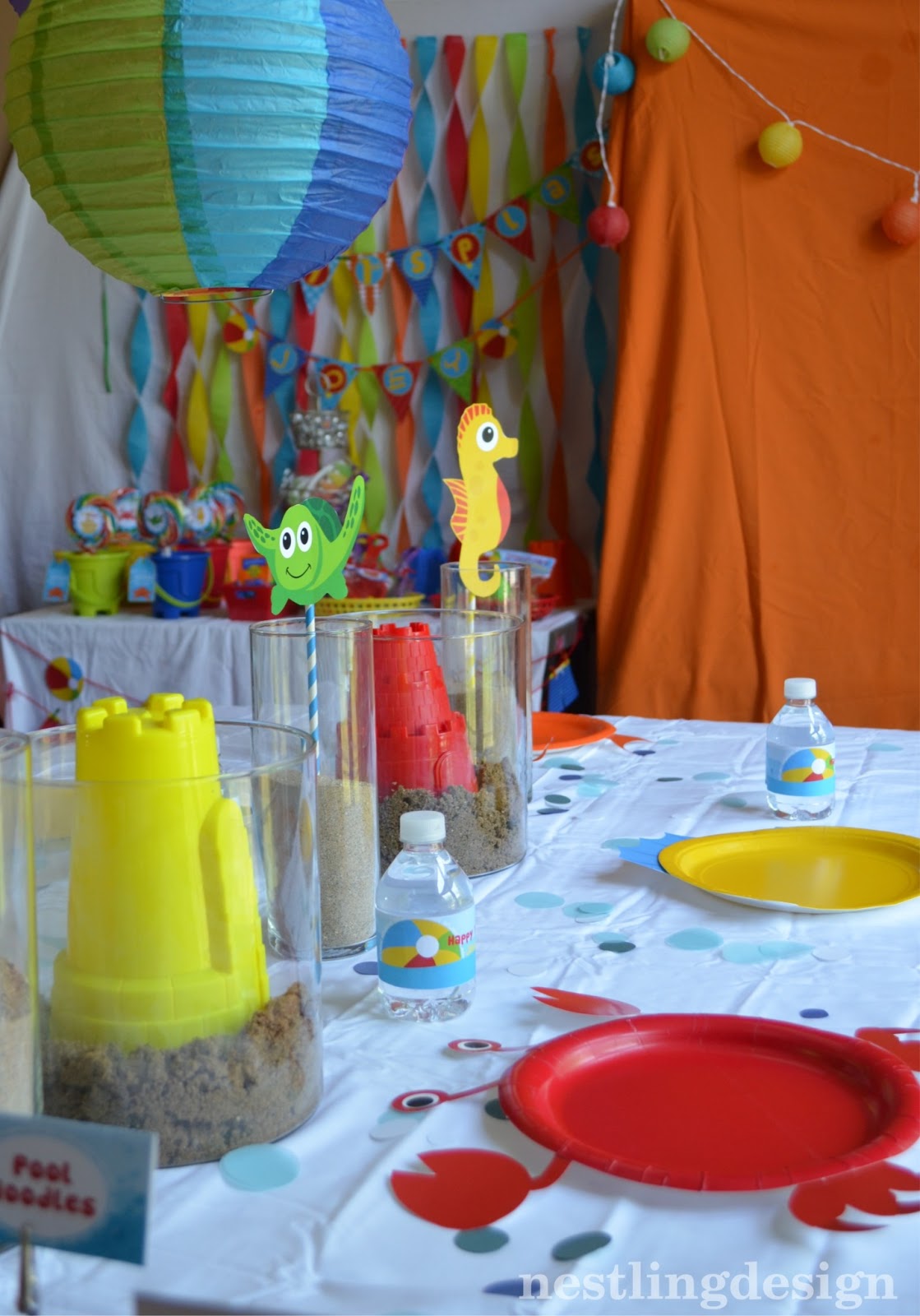 Nestling Beach Ball Pool Party Reveal! {New to the Shop}